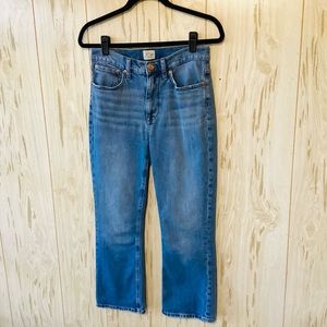 J. Crew Denim Billie Demi Boot Crop Jeans 28
